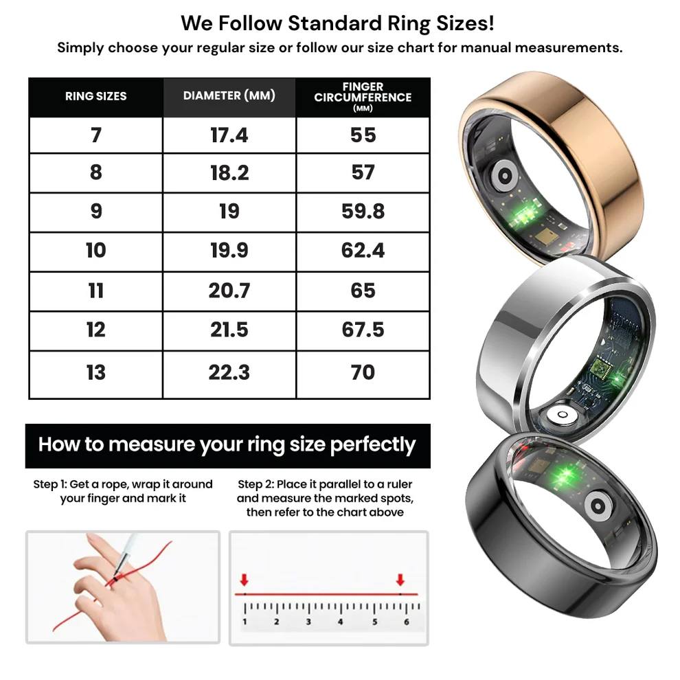 HealtHarmo™ Smart Ring Tracking
