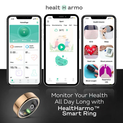 HealtHarmo™ Smart Ring Tracking